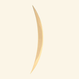 Half Moon Gold earring