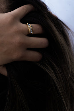Marina Silver Topaz Ring